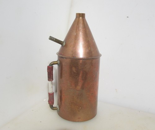 Vintage copper still steam - still,