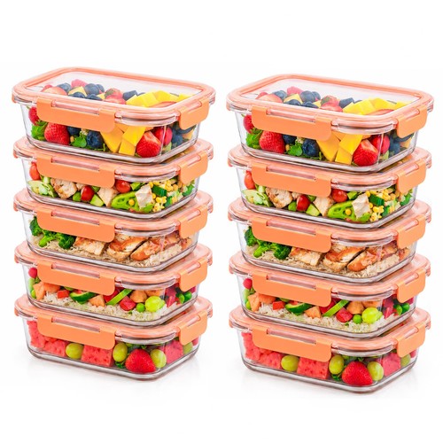 Glass storage containers meal - storage,