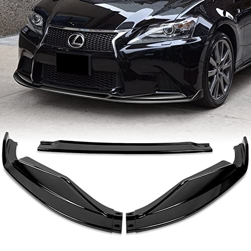 3pcs front bumper lip kit - bumper,
