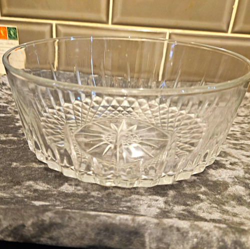 Arcopal clear pressed glass - clear,