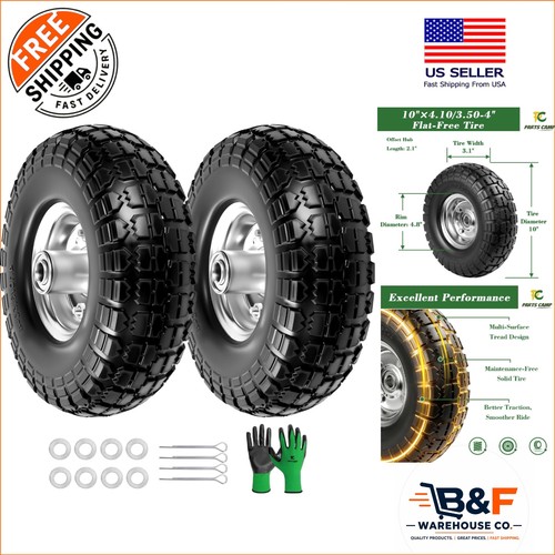 Inch solid rubber tires - 10,