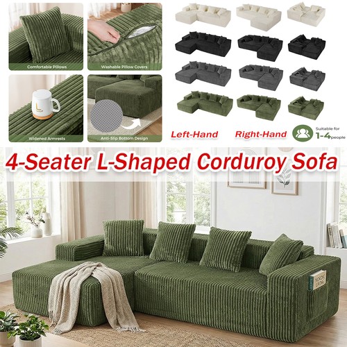 Shaped corner sofa with - corner,