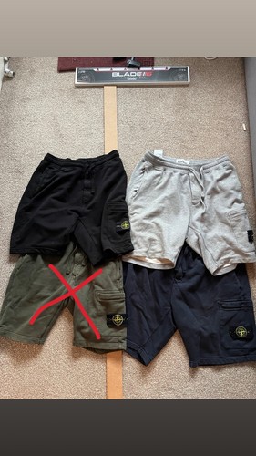 Stone island jogger shorts - stone,