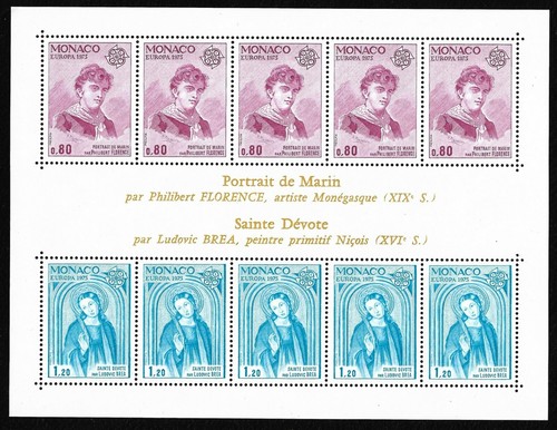 Monaco stamps sheetlet - monaco,