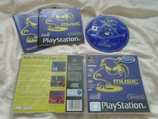 Music PS1 (COMPLETE) rare black label Sony Playstation