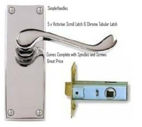 Sets door handles victorian - door,