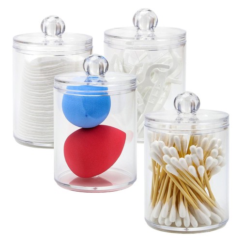 4pc acrylic qtips - acrylic, holder