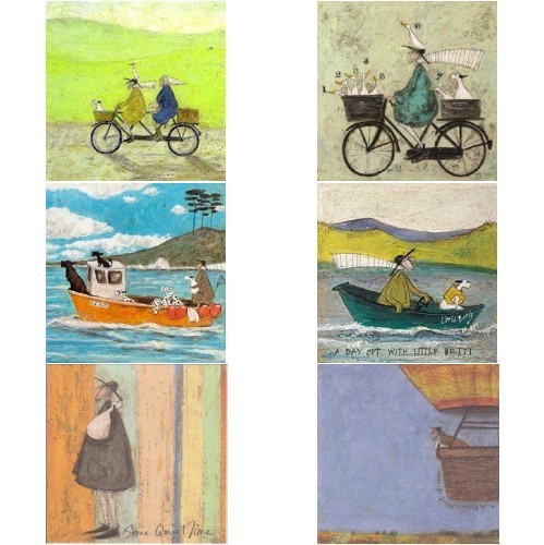 Sam toft greeting card - greeting,