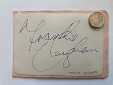 FRANKIE VAUGHAN HAND SIGNED