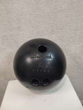 Brunswick Bowling Ball 47138 Black Vintage With Bag Mens 15lbs 6.9kgs