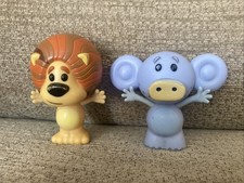 Tomy Raa Raa The Noisy Lion & Hufty Elephant 3 Inch Figures Raaraa