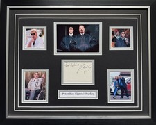 Peter Kay Signed Framed 16" x