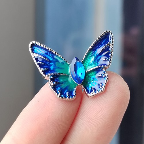 Mini butterfly sapphire blue - mini,