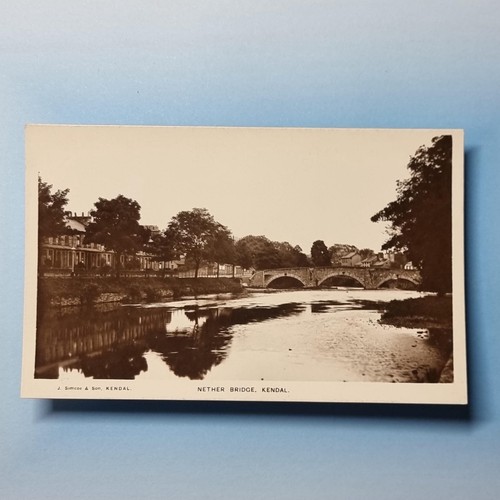 Postcard kendal c1920 real - kendal,
