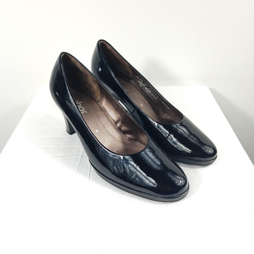 Gabor women black - black, leather