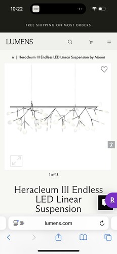 New box moooi heracleum - in, led