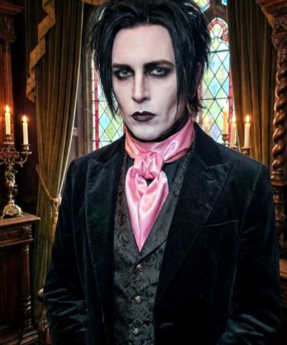 Pink satin cravat scarf - cravat,