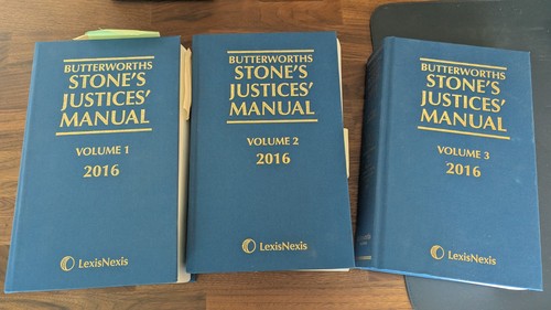 Stones justices manual - stones,