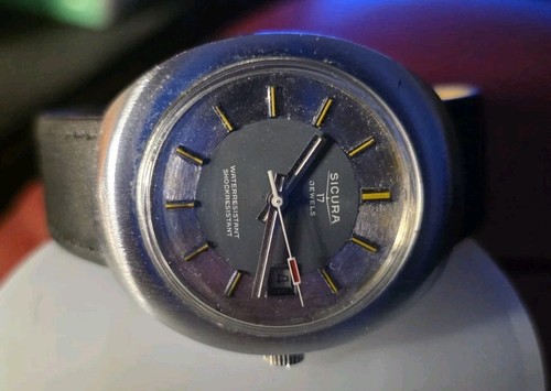 Sicura vintage 1970s watch - sicura,