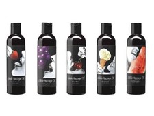 Earthly Body 100% Natural Flavoured Edible Massage Oil 100% Natural 60ml / 236ml