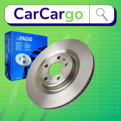 Pagid vented rear brake discs - vented,