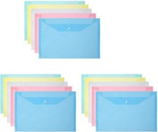 A4 Transparent Document Folder