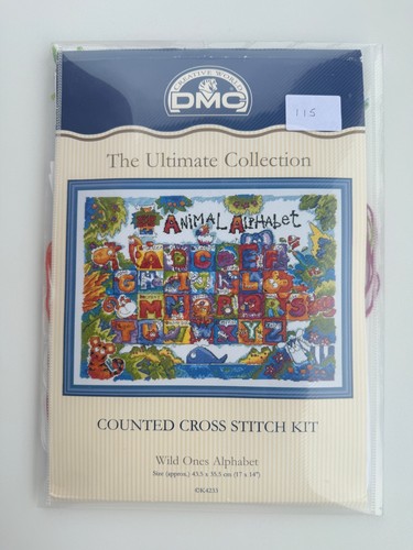 Dmc wild ones alphabet cross - dmc,