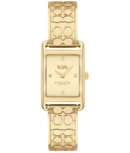 Coach allie 14503449 gold logo - coach,