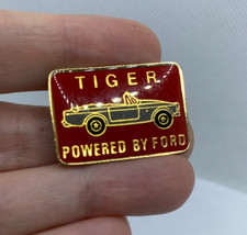 Vintage Sunbeam Tiger Pin Red