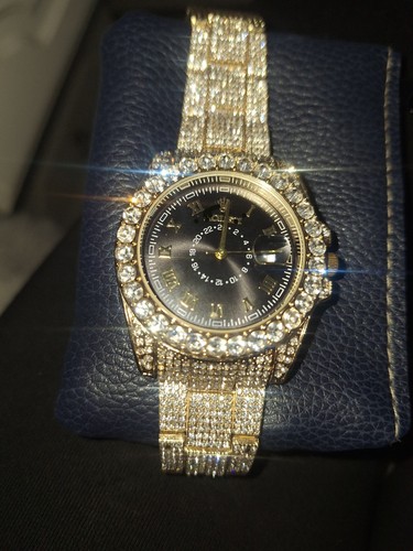 Sparkly diamante dress watch - sparkly,