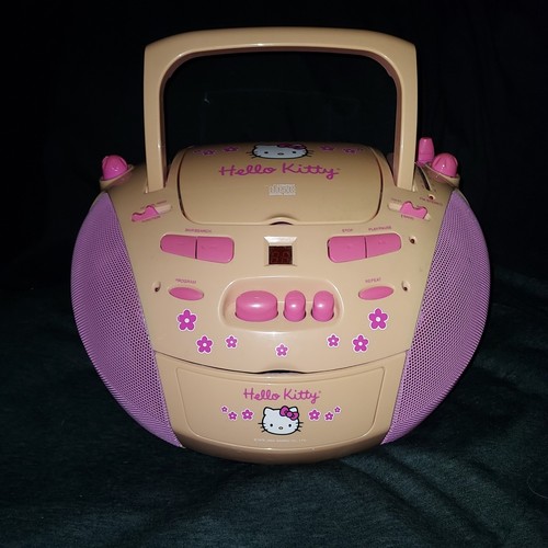 Hello kitty boombox stereo - boombox,