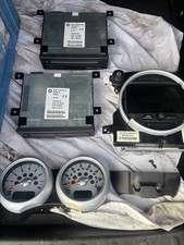MINI COOPER S R50 R52 R53 2001-2006 SAT NAV HEAD system screen clocks chrono 