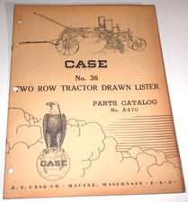 Case 36 Two-Row Tractor Drawn