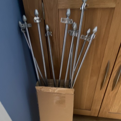 Brushed aluminium metal - 10,