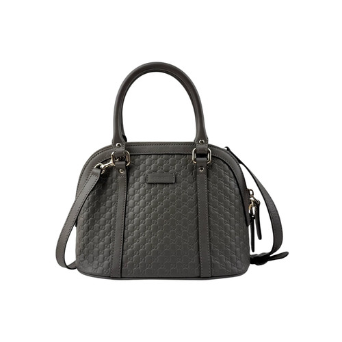 Gucci grey micro guccissima - grey,