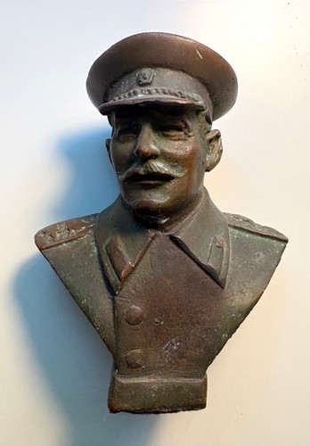 Bronze bust joseph stalin - bronze,
