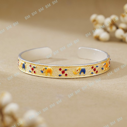 Handmade bohemian style enamel - handmade,