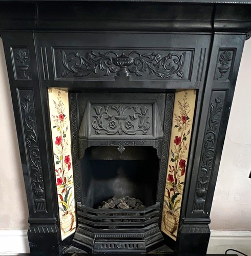 Black antique style cast - antique, iron
