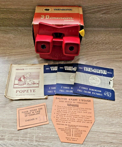 Vintage viewmaster model - vintage, e