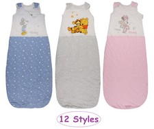 BABY SLEEPING BAGS 2.5 TOG CHARACTER BOYS GIRLS UNISEX 0-36M COTTON BRAND NEW