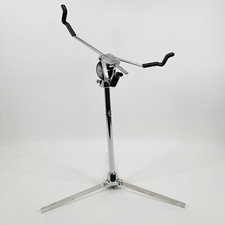 SLINGERLAND 802 60s Vtg Flat Flush Base SNARE DRUM STAND Holder Ratchet 50s NICE