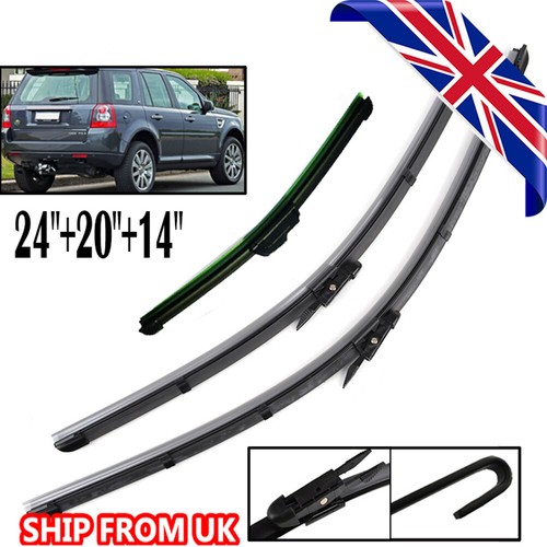 3pcs set front rear - rear, windscreen
