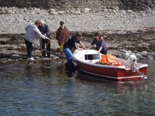 Boat 14 foot + 4 hp engine +