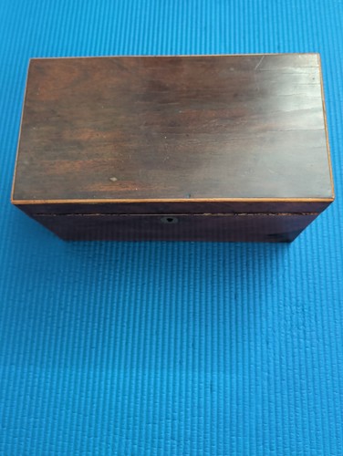 Antique georgian rosewood tea - georgian,