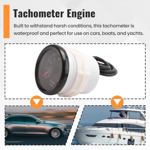Electric tachometer 52mm 08000 - 52mm,