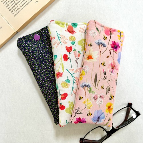 Soft glasses case handmade - case,,