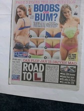 ROSIE JONES. PAGE 3 GIRL.  THE SUN. 10/03/15.