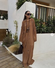 ZARA WOMAN LONG BEADED DRESS