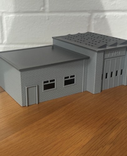 Gauge fire station quarters - oo,