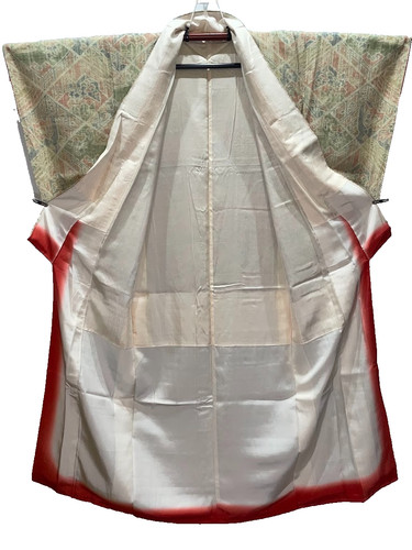 Vintage tsumugi kimono silk - vintage,